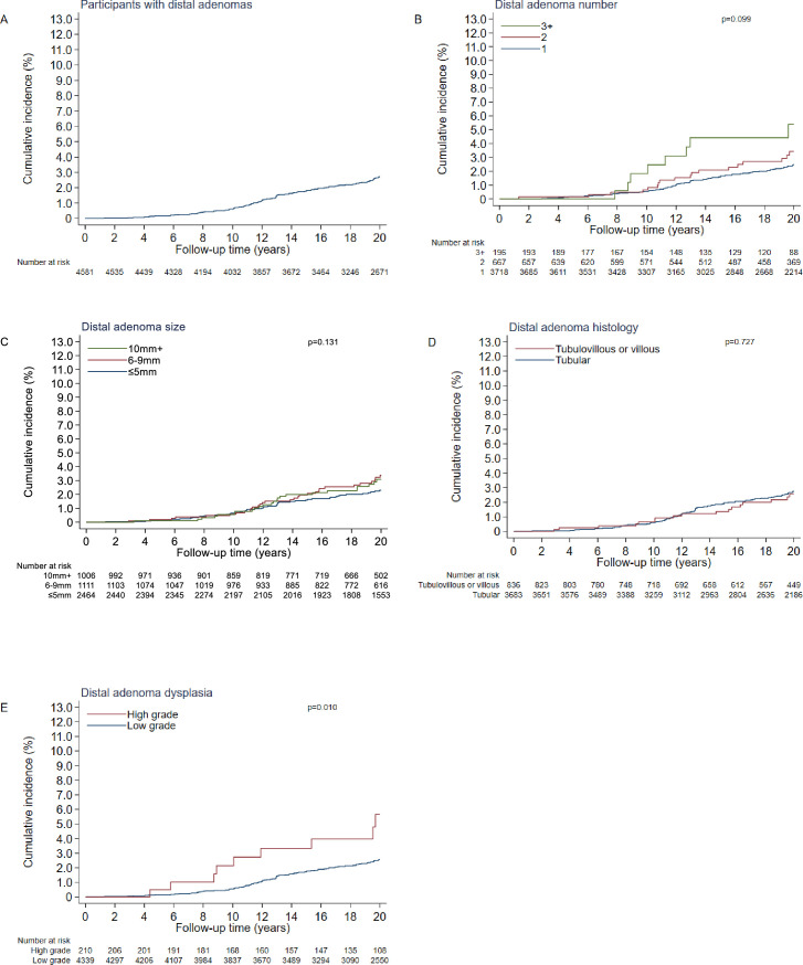 Association of distal adenoma and hyperplastic polyp characteristics with long-term proximal colon cancer risk: a secondary, observational analysis of data from the UK Flexible Sigmoidoscopy Screening Trial.
