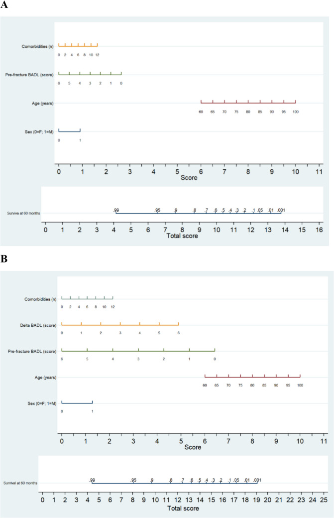 Pre-fracture functional status and 30-day recovery predict 5-year survival in patients with hip fracture: findings from a prospective real-world study.