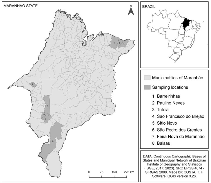 Trypanosoma evansi in Brazil: first evidence of infection in equines from Northeast region.