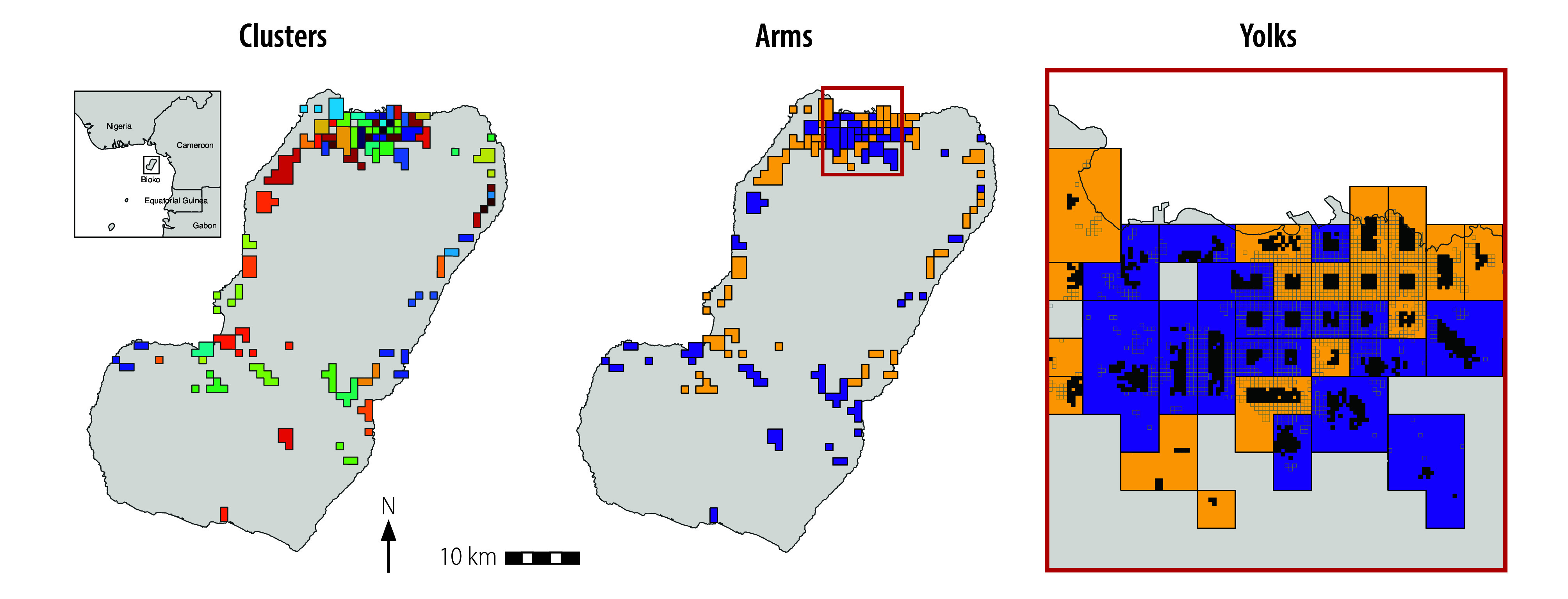 Testing indoor residual spraying coverage targets for malaria control, Bioko, Equatorial Guinea.