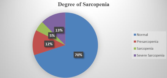 Components of geriatric assessment and degree of sarcopenia on maintenance hemodialysis patients.