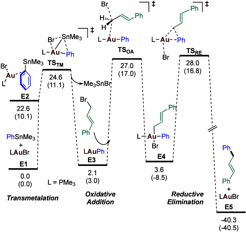 Flash Communication: Challenging Computational Description of Gold(I)/Gold(III) Catalytic Cycles.