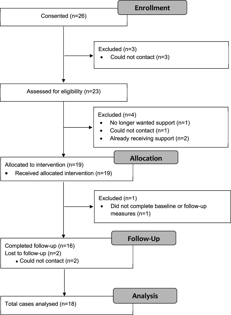Feasibility, acceptability and preliminary effectiveness of a mental health drop-in centre for the siblings of young people attending a paediatric hospital.