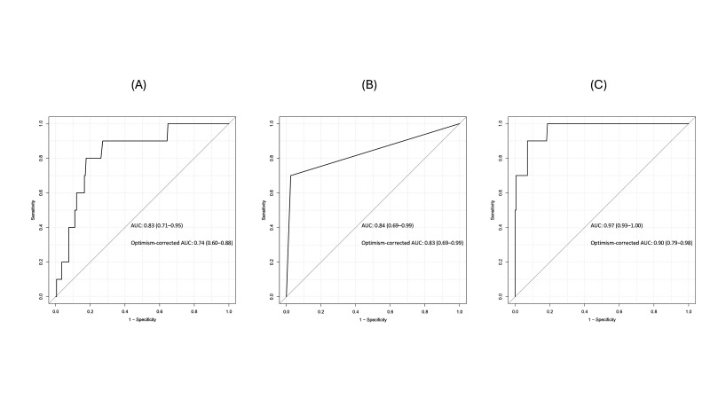Integrating clinical predictors and glial fibrillary acidic protein in prediction models for the prehospital identification of intracerebral haemorrhage in suspected stroke.