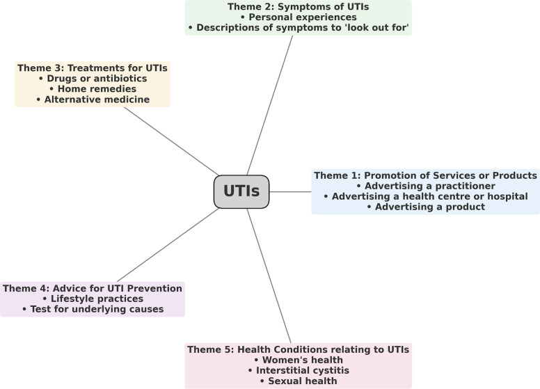Unraveling Online Perspectives and Misinformation Surrounding Urinary Tract Infections: A Thematic Analysis of 1200 Instagram Posts.
