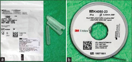 Evaluation and comparison of microbial colonization on nickel titanium (NiTi) closed coil springs and active tie-backs during orthodontic space closure: An <i>in-vivo</i> study.