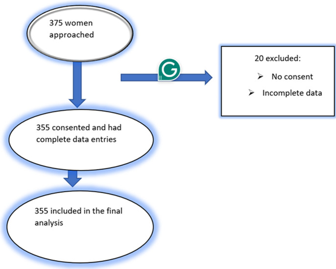 The prevalence and severity of late postnatal anaemia amongst women at the Buea and Limbe Regional Hospitals in Cameroon.