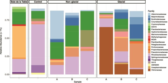 Response of marine microbes to iron contained in colloids of glacial origin: a Kerguelen Island case study.