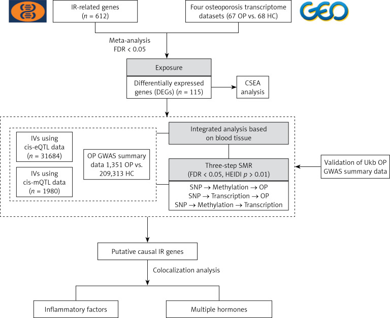 Exploring causal correlations between inflammatory response-related genes and osteoporosis: a Multi-Omics Mendelian Randomization Study.