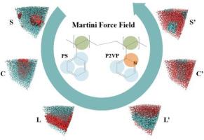 Coarse-grained molecular dynamics simulations on self-assembly of polystyrene-block-poly(2-Vinylpyridine)