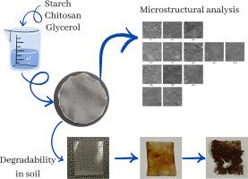 Impact of incorporating chitosan into starch films: analysis of physicochemical properties and degradability in soil