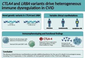 Novel pathogenic variants in CTLA4 and LRBA immune dysregulation: Reduced CTLA-4 expression with normal expression of co-stimulatory surface molecules