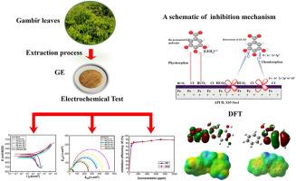 Evaluation of Gambir extract as green corrosion inhibitor for API 5L X65 steel in 3.5 % NaCl solution containing 100 ppm NaHCO3