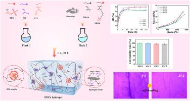 Highly stretchable, self-healing, and biocompatible betaine-based hydrogels with high water absorption and mechanical resilience