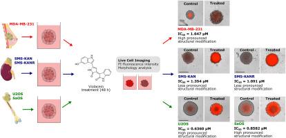 Antitumor activity of violacein in osteosarcoma, neuroblastoma and triple-negative breast cancer spheroids