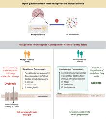 Gut dysbiosis influences the pathophysiology of multiple sclerosis: A case-control study from North India