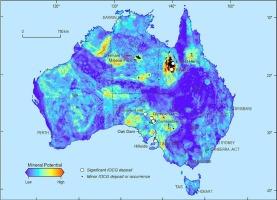 Iron oxide copper–gold potential of Australia using a hybrid data- and knowledge-driven approach and its implications for the formation of IOCG mineral systems