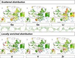 Geochemical mapping and distribution patterns of critical elements resources in Chinese coal-bearing strata