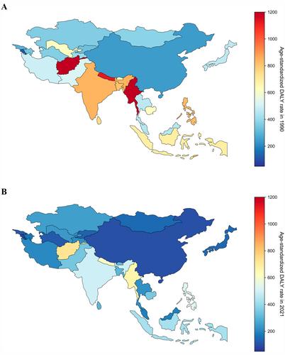 Asthma and Atopic Dermatitis in Asia, 1990–2021: The Global Burden of Disease Study 2021