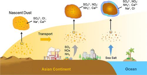 A Review of Water-Soluble Ions in Natural Dust Particles Over East Asia: Abundance, Spatial Distributions, and Implications