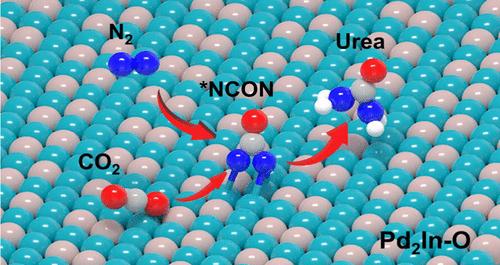 Atomically Thin PdIn Bimetallene with Surface-Ordered Palladium Trimers for Efficient Urea Electrosynthesis from N2 and CO2