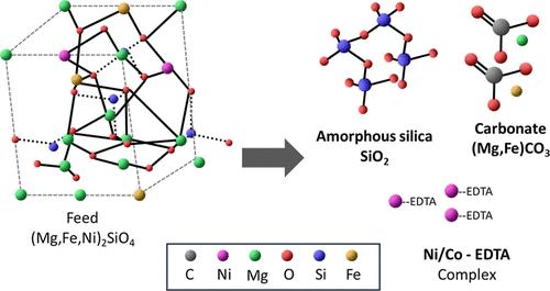 Selective Extraction of Nickel and Cobalt from Serpentine Minerals Using Carbon-Negative Carbonation-Assisted Leaching Technology