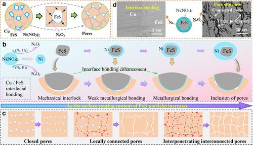 Two Birds with One Stone: Engineering Lead-free Oil-Containing Cu–FeS Composites with “Structure-Performance Regulation” Strategy for Dual Improvement of Mechanical and Tribological Properties