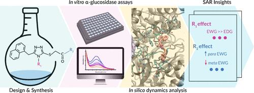 Synthesis and In Vitro/In Silico α-Glucosidase Inhibitory Study of Novel Ethanones Containing Naphthalene-Linked 1,2,4-Triazole
