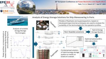 Analysis of energy storage solutions for ship maneuvering in ports