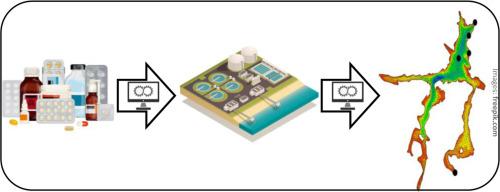 Development and validation of a new method for predicting spatial and temporal concentration dynamics of active pharmaceutical ingredients in a lake receiving wastewater effluents