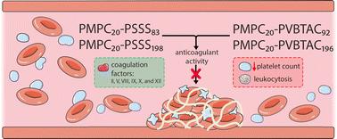 Evaluation of the anticoagulant activity and safety of PMPC–PSSS and PMPC–PVBTAC block copolymers†