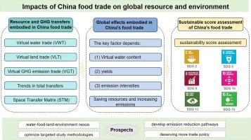 Impacts of China food trade on global resource and environment: A sustainable development assessment