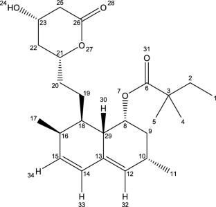 Experimental and DFT Calculation Probing the Interaction of Simvastatin-β-Cyclodextrin-Ammonium Acetate Ternary Complex