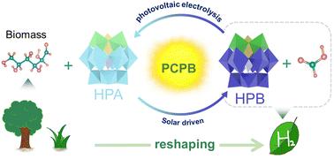 Photon-coupled-proton buffers: reshaping solar-driven hydrogen and formic acid production with biomass†