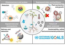 Supramolecular chemistry for optical detection and delivery applications in living plants†