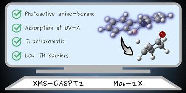 Excited-state antiaromaticity relief in photoactive amine–boranes promotes transfer hydrogenation to electron-poor olefins†