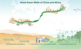 Strengthening the partnership between the great green walls of China and Africa