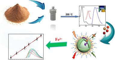 Preparation of Auricularia auricula doped carbon-nitrogen quantum dots and their application in detecting heavy metal ions