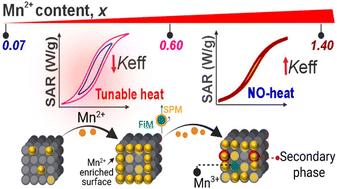 Unraveling the Mn2+ substitution effect on the anisotropy control and magnetic hyperthermia of MnxFe3−xO4 nanoparticles†