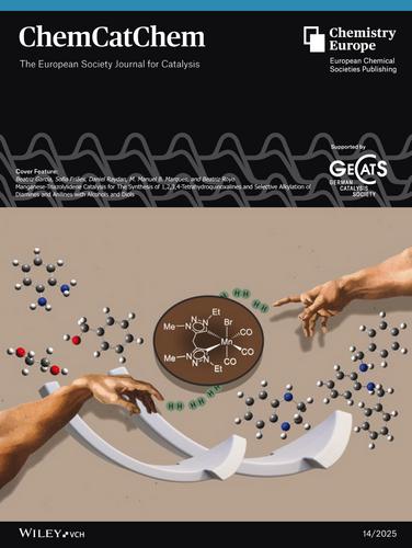 Cover Feature: Manganese-Triazolylidene Catalysis for The Synthesis of 1,2,3,4-Tetrahydroquinoxalines and Selective Alkylation of Diamines and Anilines with Alcohols and Diols (ChemCatChem 14/2025)