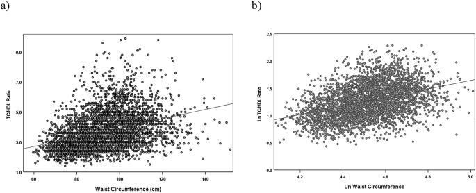 Modelling the direct and indirect associations between anthropometric and behavioural factors when predicting atherogenic risk index (TC/HDL-C) ratio