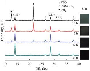 Retardation of Perovskite Crystal Growth by Lead Thiocyanate Addition and Its Effect on Perovskite Solar Cell Performance