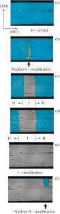 Transformation Single Crystal ↔ Single Crystal in K0.945Rb0.055NO3