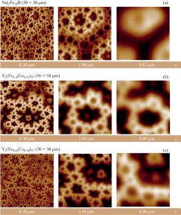 Processing and Analysis of Magnetic Force Microscopy Images of Bulk Uniaxial Crystals