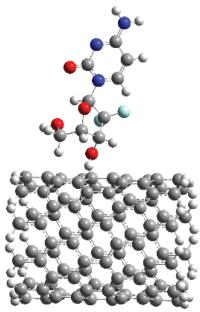 Studying the Electronic Properties of the Intraction between the Anticancer Drug Molecule Gemcitabine and Zigzag (10,0) Single-Walled Carbon Nanotubes Using DFT