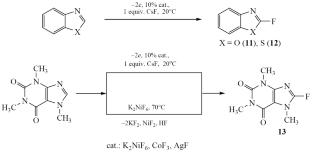 Direct C–H Fluorination of N-Heterocycles Promoted by Transition Metals in High Oxidation State