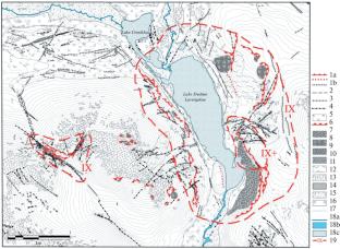 Morphotectonics of the Imandra–Kolvitsky Fault and Parameters of the Focal Zone of Paleoearthquakes in the Luvenga Tundra (Kola Peninsula)