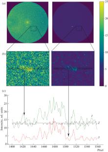 Accounting for the Background in a Neutron Experiment with a 2D Position-Sensitive Detector