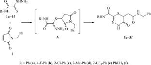 Synthesis of New 2-Carboxamide-Substituted 5-Oxo-5,6-dihydro-4H-1,3,4-thiadiazines