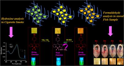 A BODIPY-Based Cascade Sensing Approach for Hydrazine and Formaldehyde Using Colorimetric and Fluorescent Signals